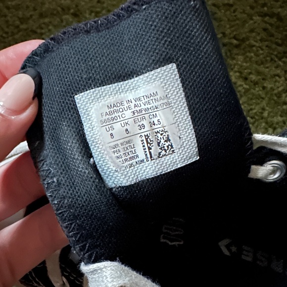 High top. Thick sole. Converse black - Picture 2 of 7